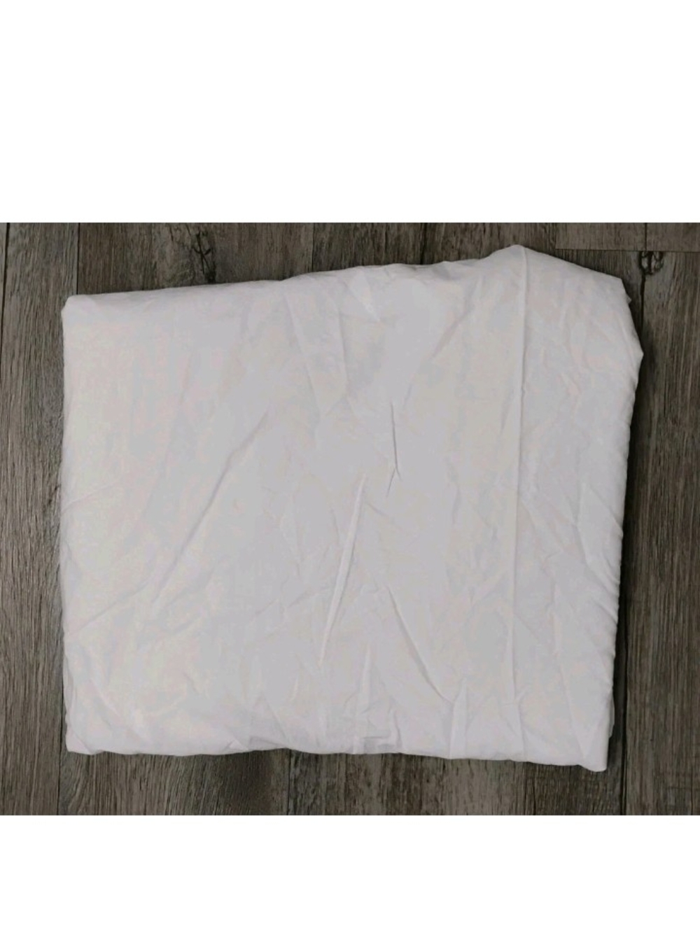 Martha Stewart 100% Cotton White Flat Sheet Size Queen